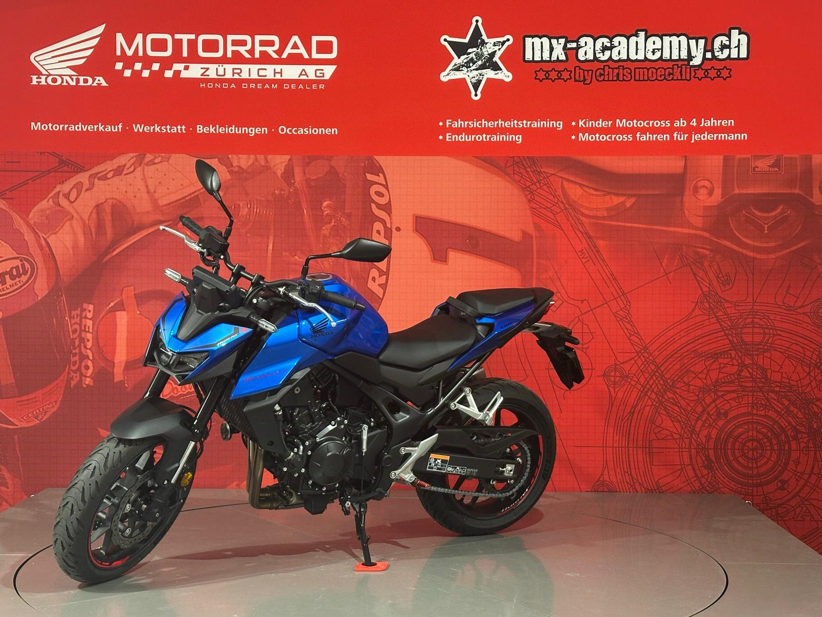 HONDA CB 750 Hornet *35KW* **Glint Wave Blue*Neufahrzeug-image-6