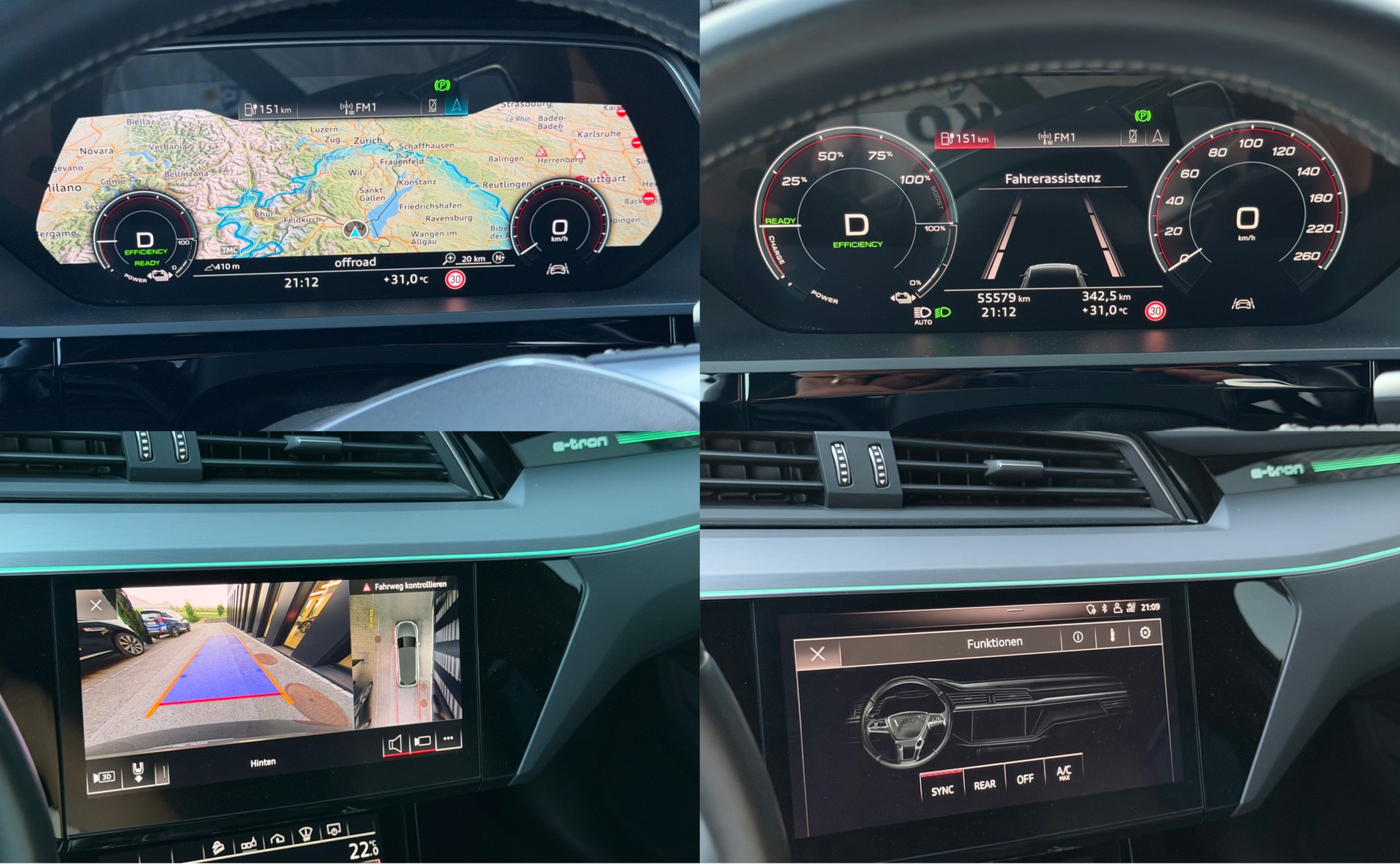 AUDI e-tron 55 S Line quattro♦️8 Jahre Garantie auf Batterie*Topausstattung♦️-image-25