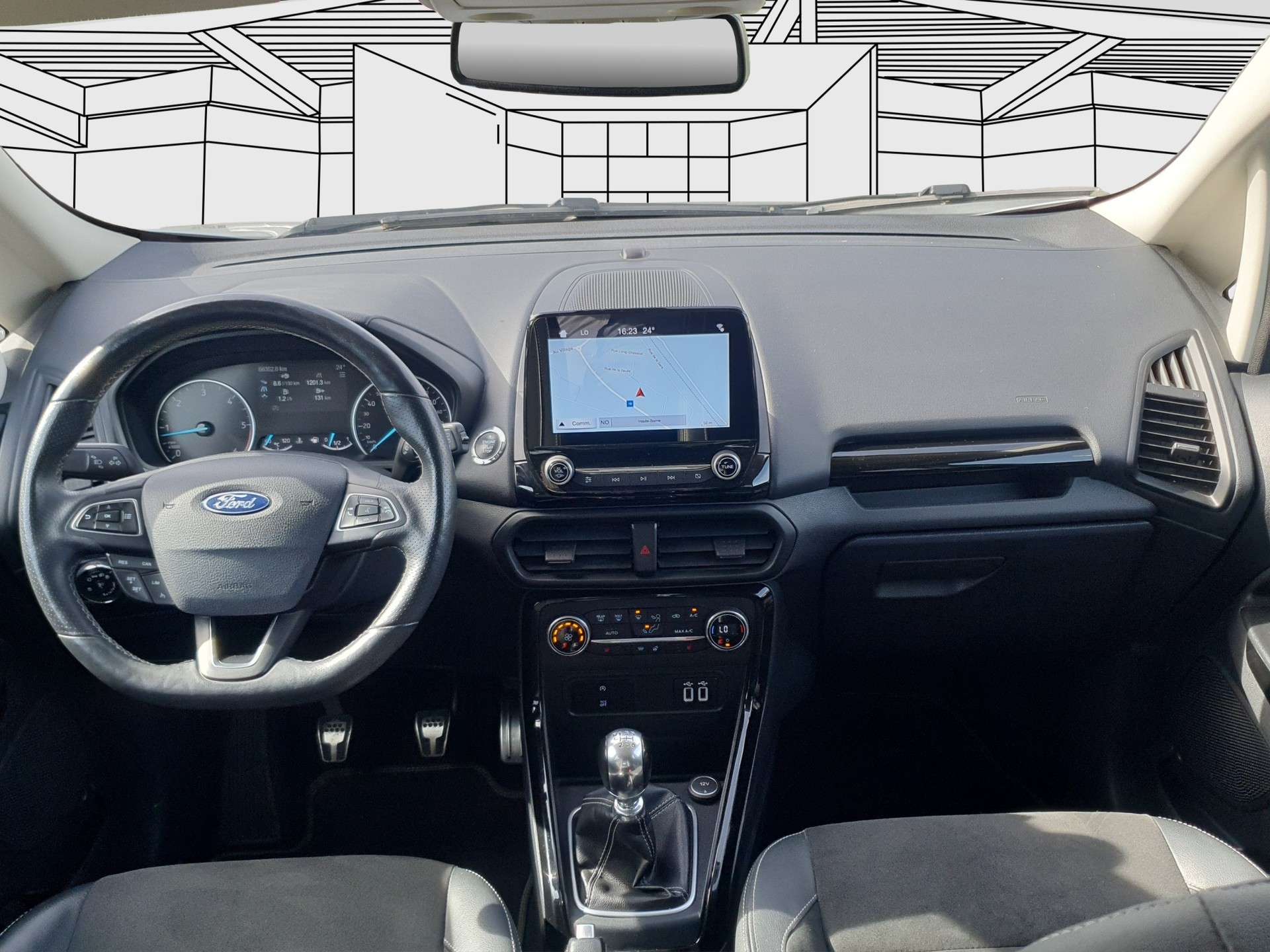 FORD EcoSport 1.5 TDCi ST-Line 4x4 crochet-image-5