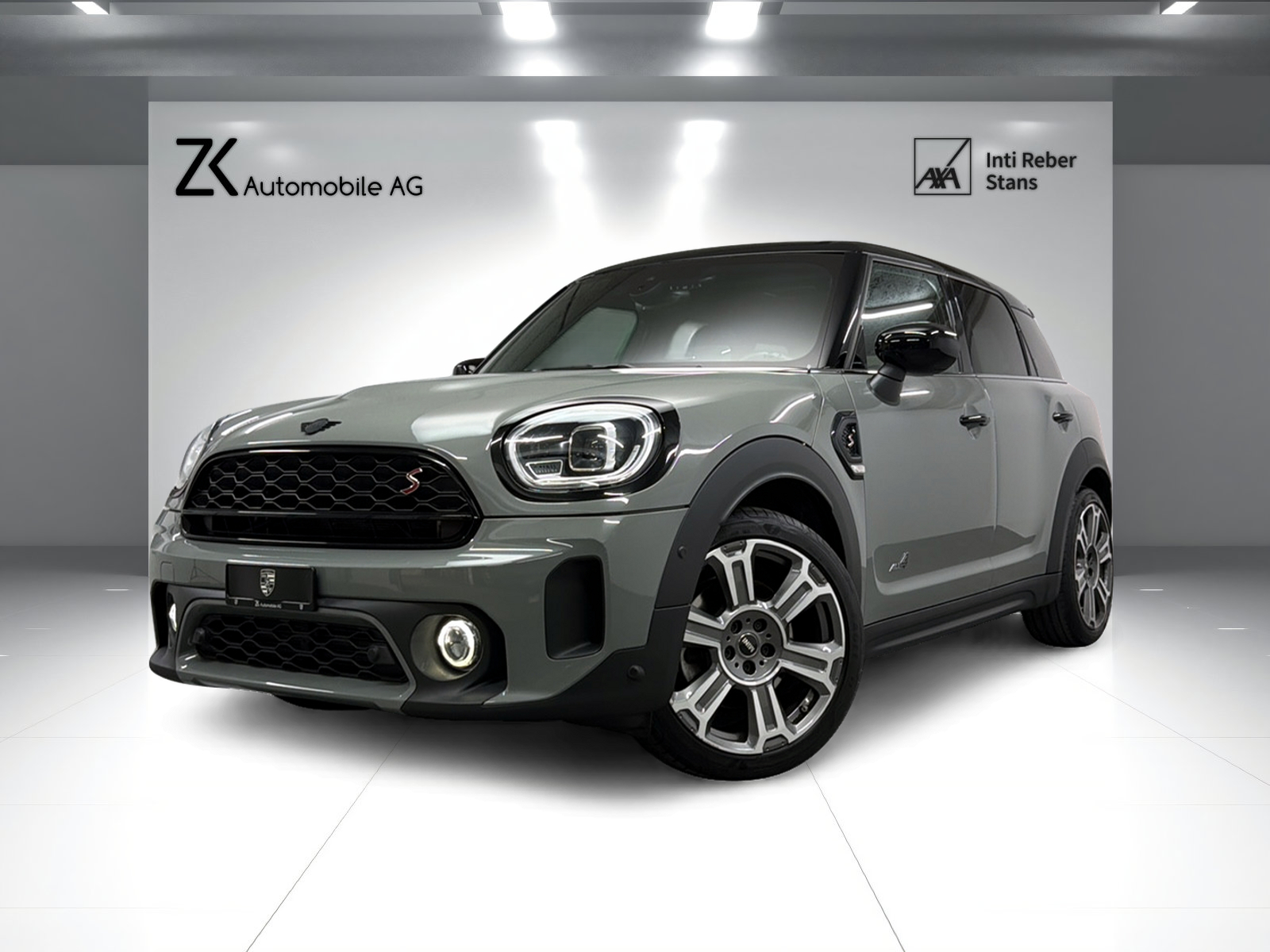MINI Countryman Cooper S MOONWALK GREY Trafalgar ALL4 Steptronic / RF-Kamera / Head-Up-Display / Panoramadach / Komfortzugang /
