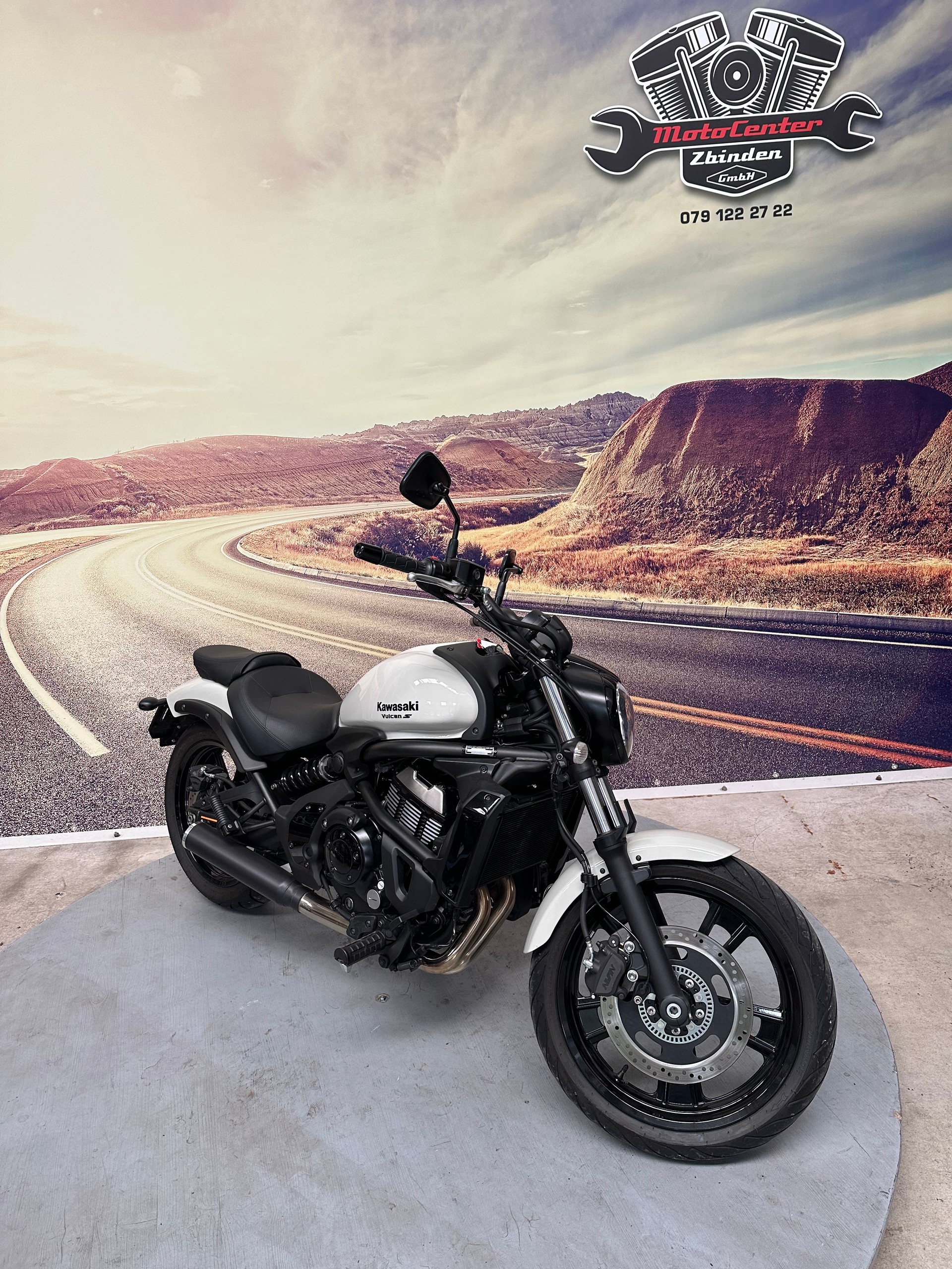 KAWASAKI Vulcan S ABS mit Miller Auspuff-image-1