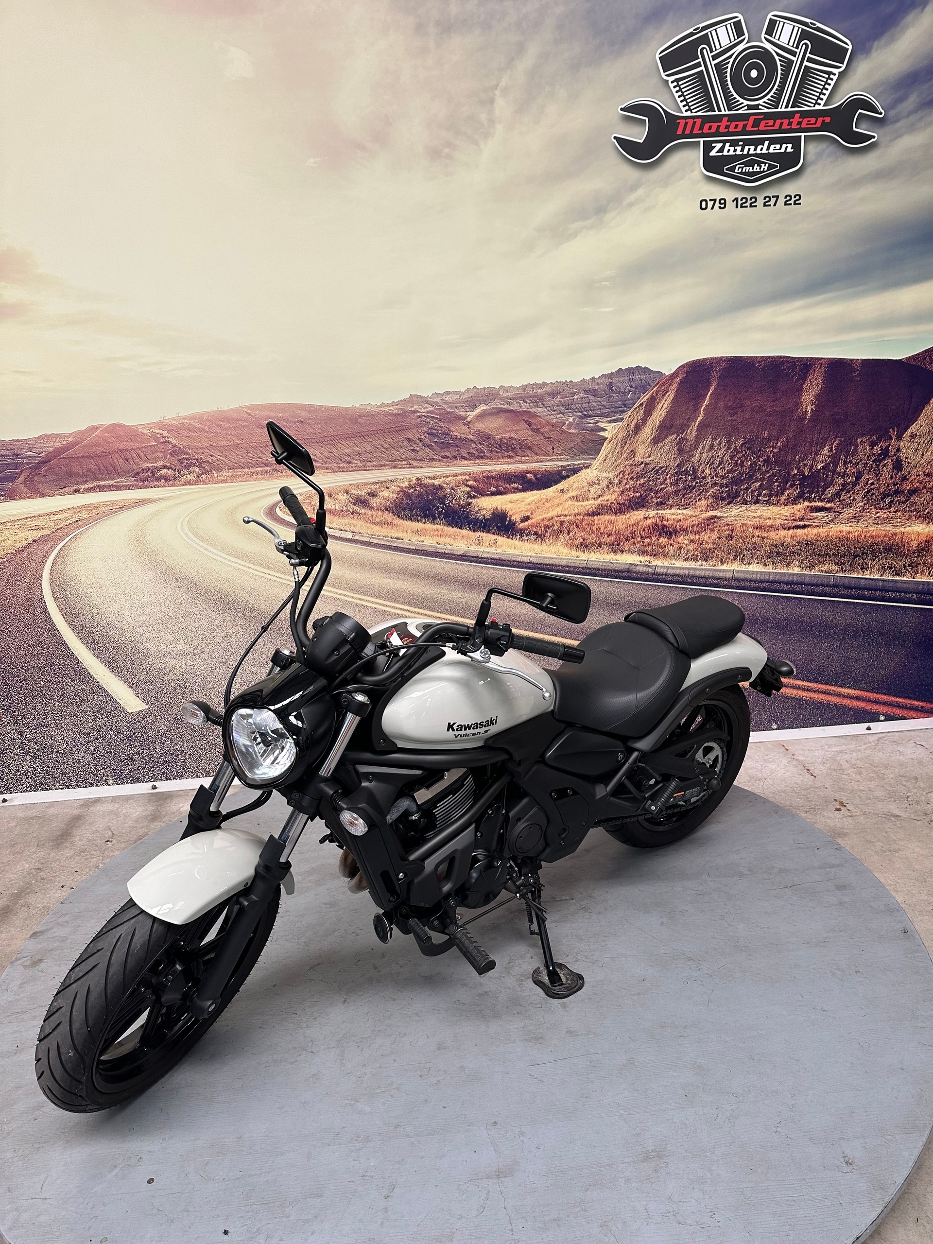 KAWASAKI Vulcan S ABS mit Miller Auspuff-image-3
