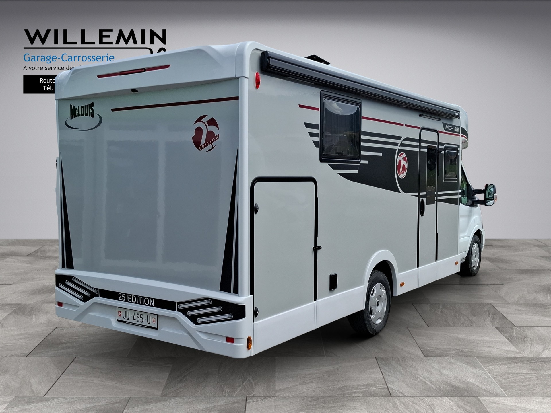 MCLOUIS MC4 881 - 25 Edition Automatique 165 PS (chauffage diesel, panneau solaire 200W, Marquise)-image-1
