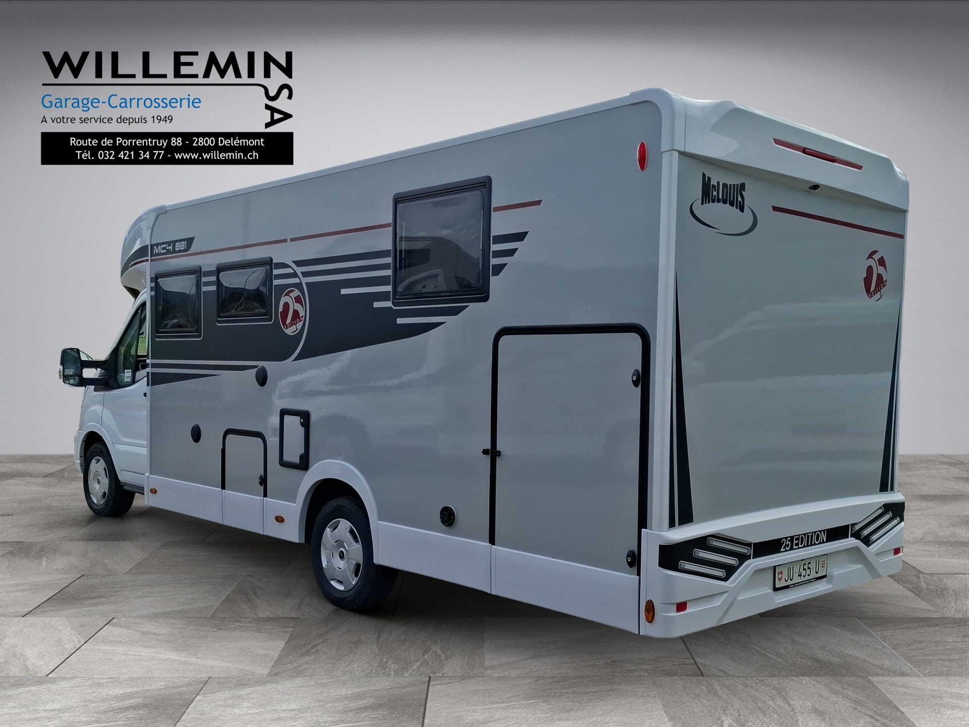 MCLOUIS MC4 881 - 25 Edition Automatique 165 PS (chauffage diesel, panneau solaire 200W, Marquise)-image-2