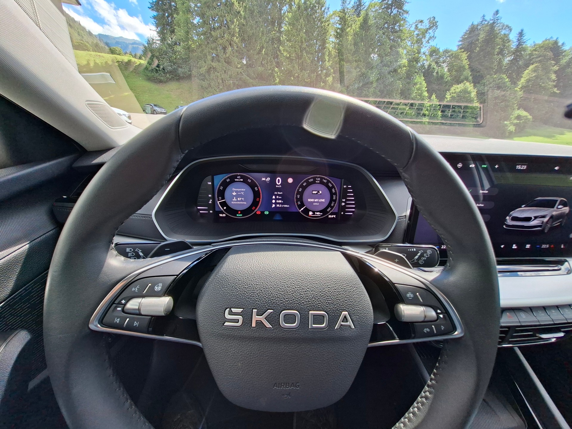SKODA Octavia Combi 1.5 TSI mHEV DSG Selection *Anhängerkupplung+Garantie*-image-9