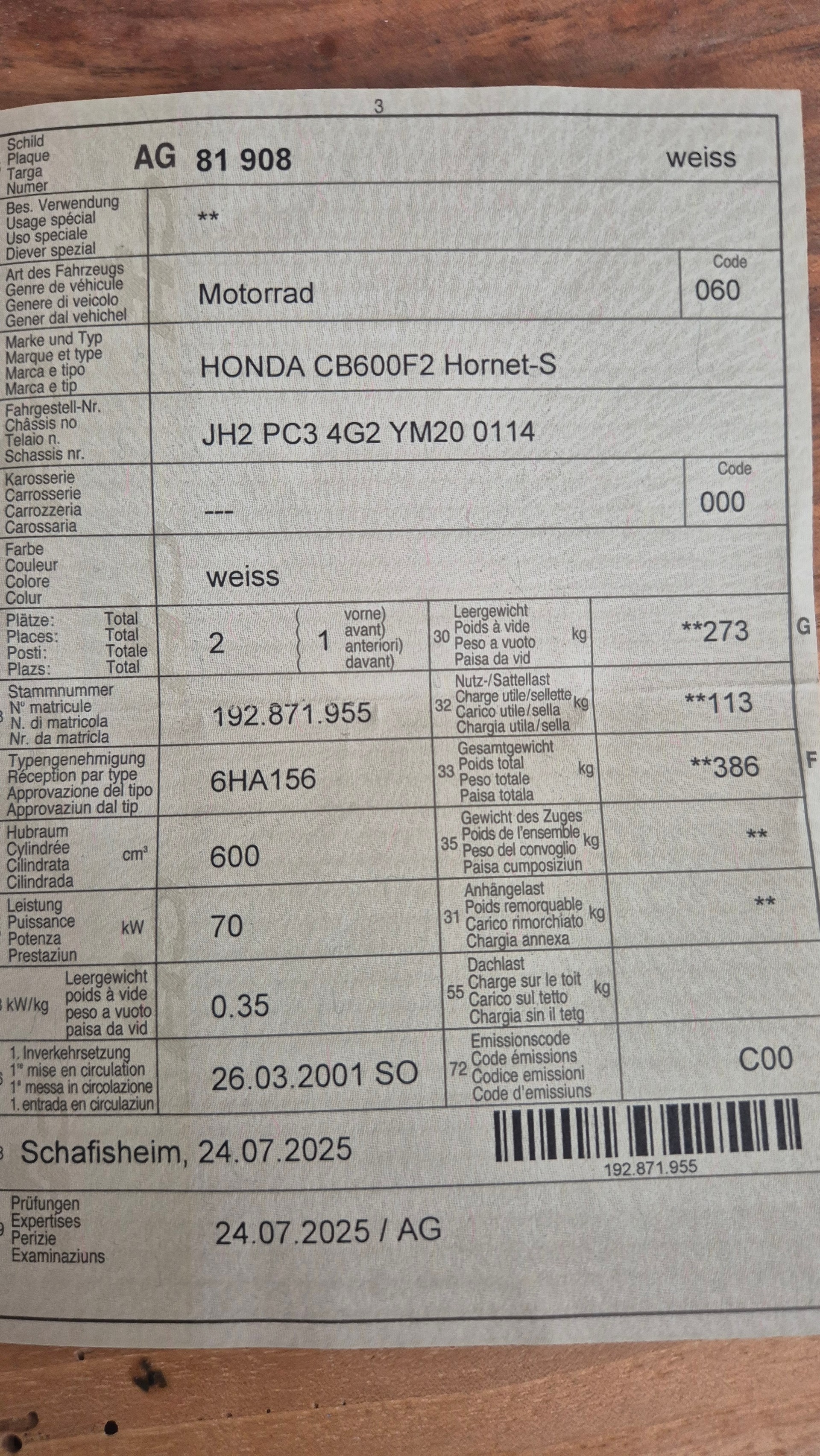 HONDA CB 600 F Hornet-S-image-8