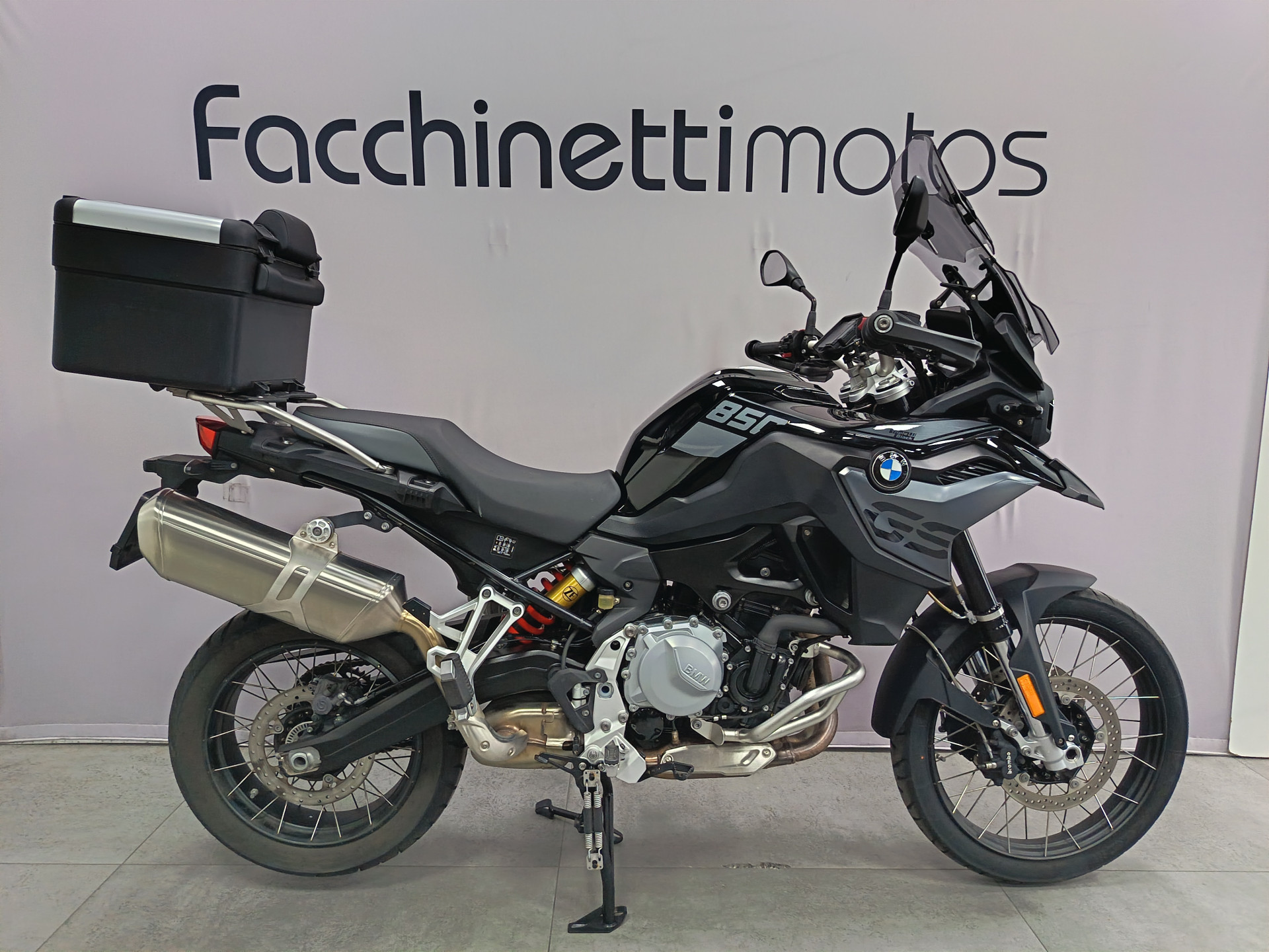 BMW F 850 GS Triple Black *** Bridable A2 ***-image-0