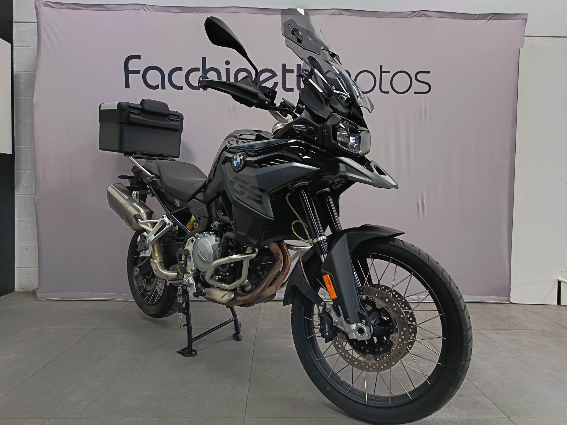 BMW F 850 GS Triple Black *** Bridable A2 ***-image-1