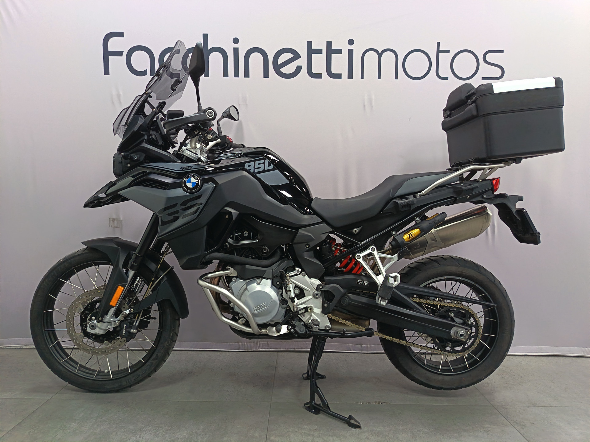 BMW F 850 GS Triple Black *** Bridable A2 ***-image-3