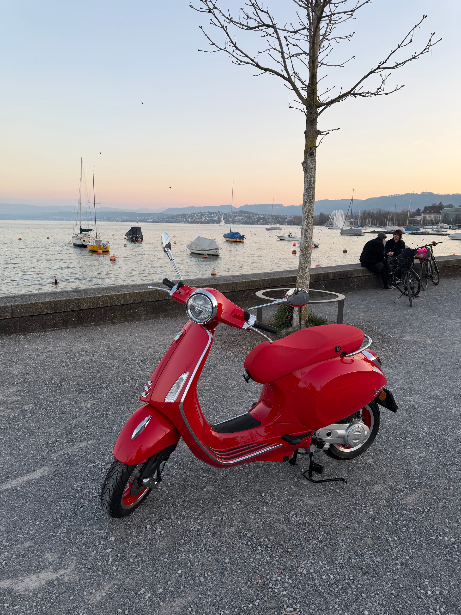 PIAGGIO Primavera 50 (45 km/h) Limited (red) Edition-image-1