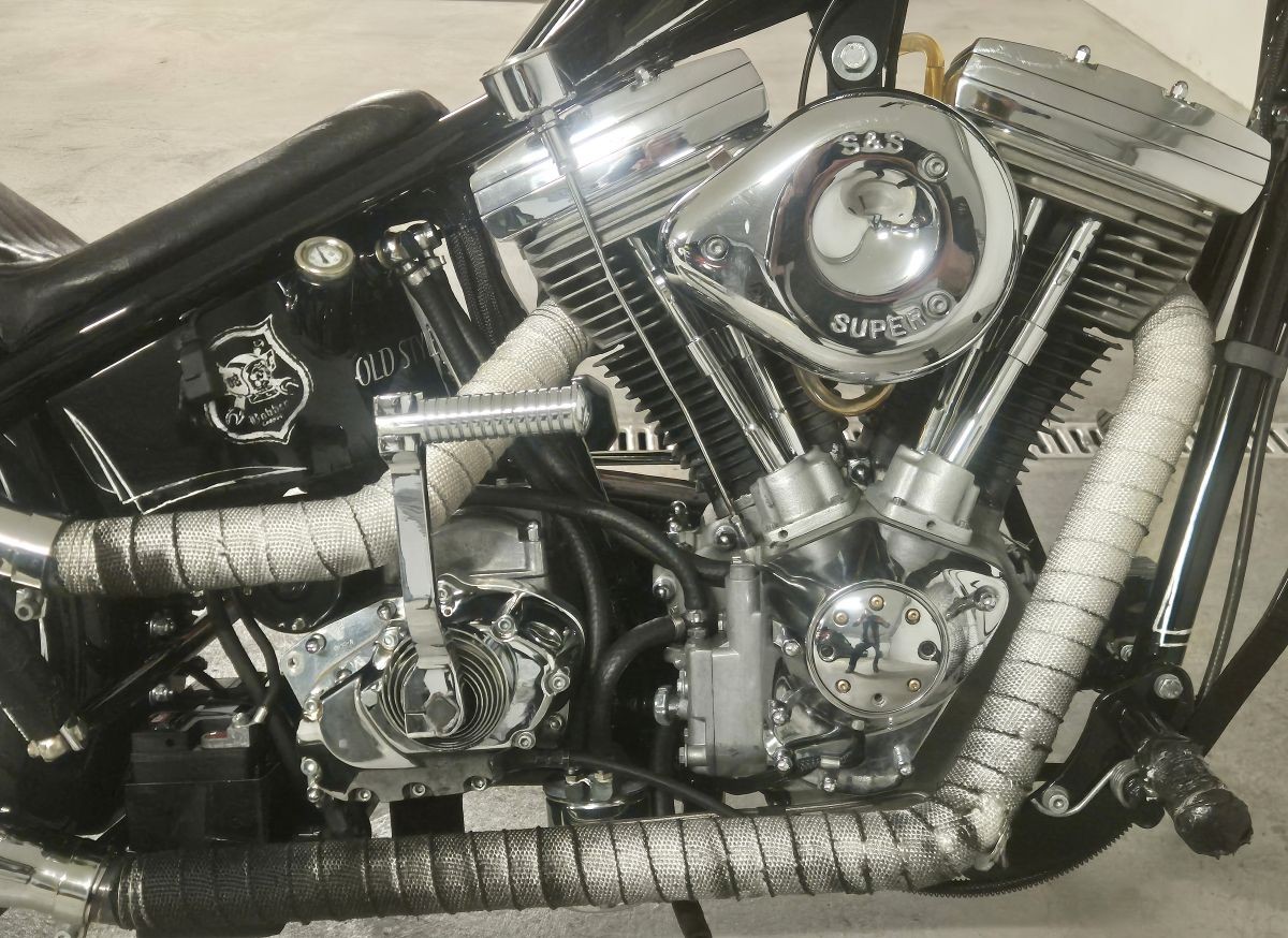 AME Starrahmen - Harley EVO - Bobber Garage-image-4