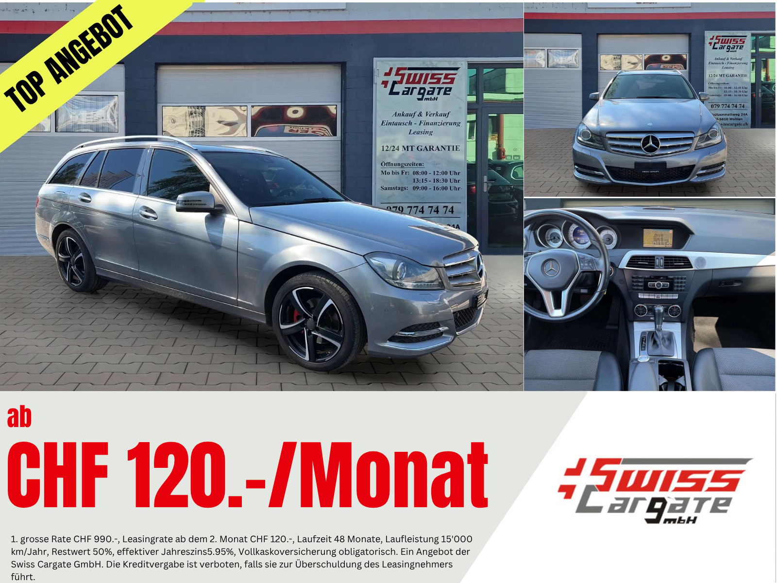 MERCEDES-BENZ C 250 CDI Avantgarde 4Matic 7G-Tronic mit AHK