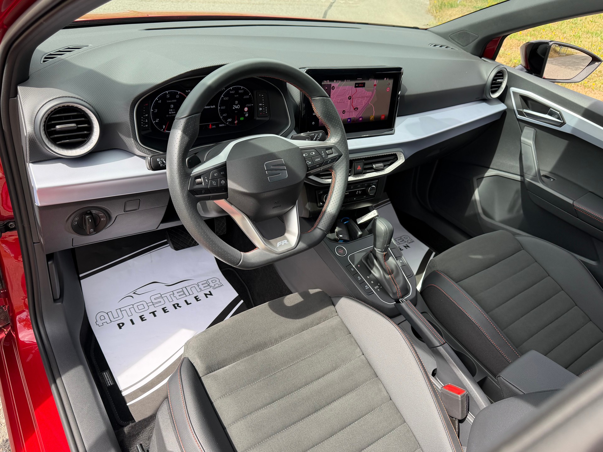 SEAT CH WAGEN !! IBIZA 1.5 "FR SPORT MIT 150 PS" TSI FR DSG-AUTOMAT. KM 5`700 KM. CH WAGEN "AMAG CH" VOLL OPTIONEN.-image-54