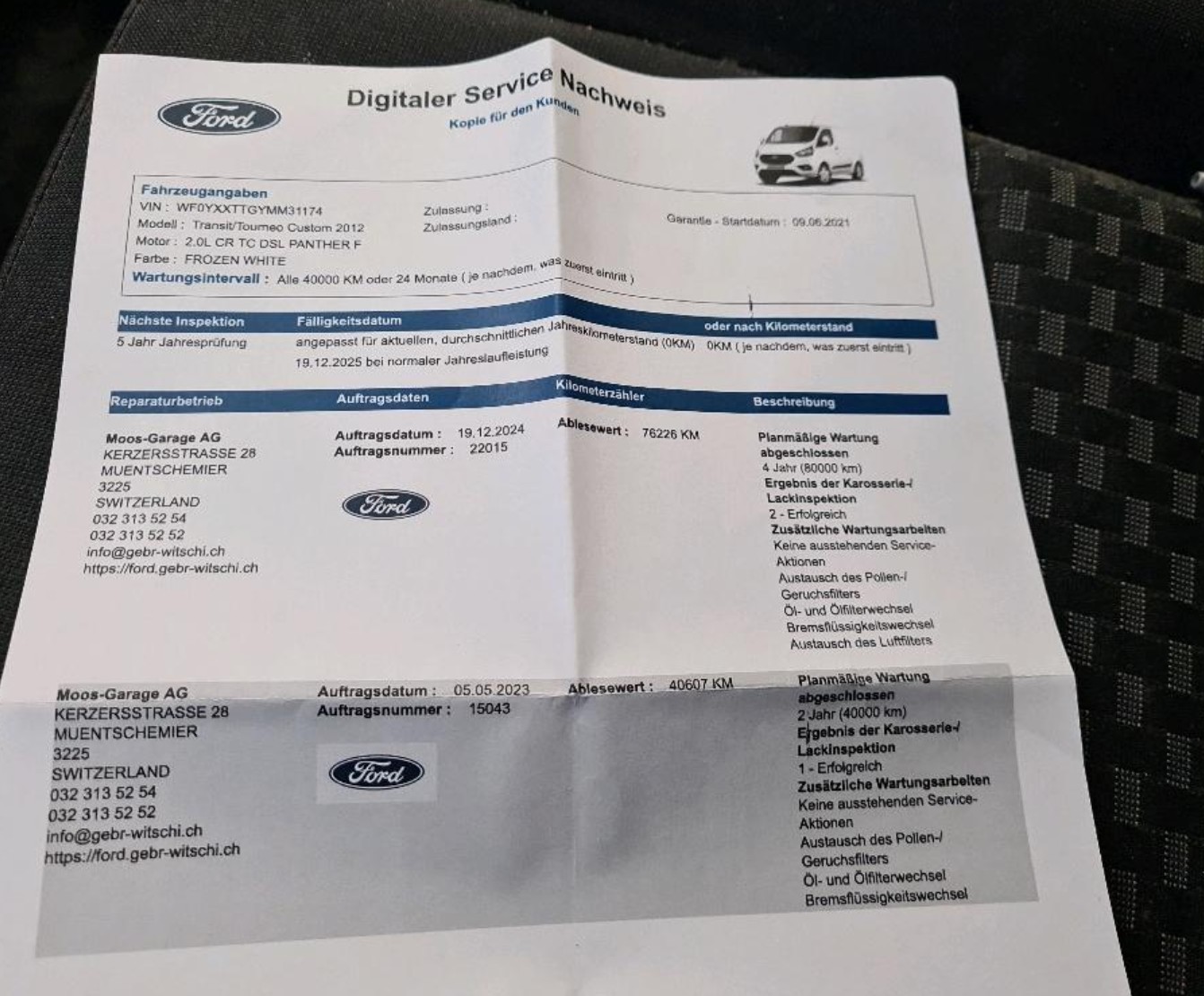FORD Transit Custom 320 L1H1 130PS Trend Automat-image-7
