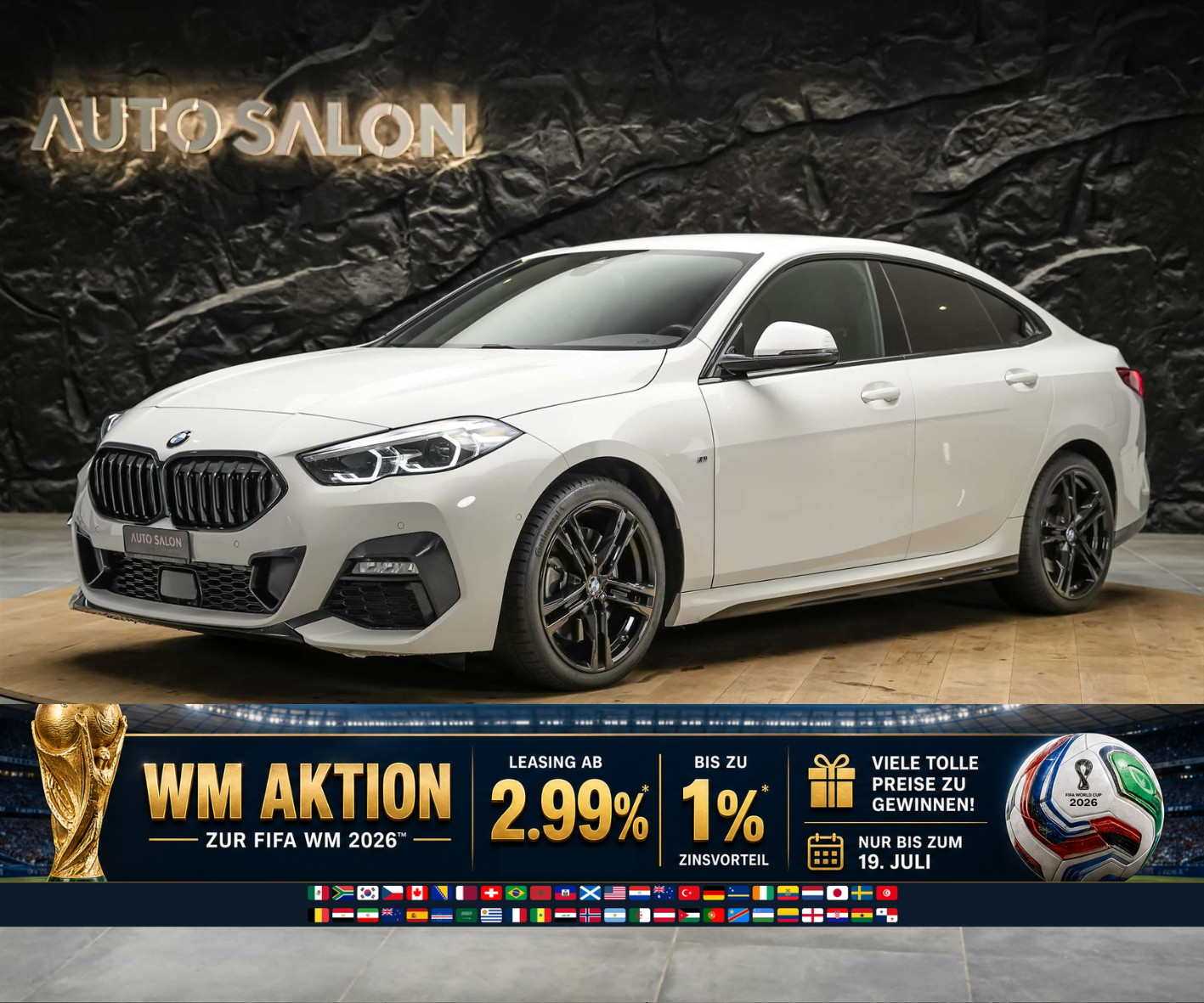 BMW 220d Gran Coupé xDrive M Sport Steptronic *CH-Auto*Leder Sitze*Sitzheizung*Rückfahrkamera*