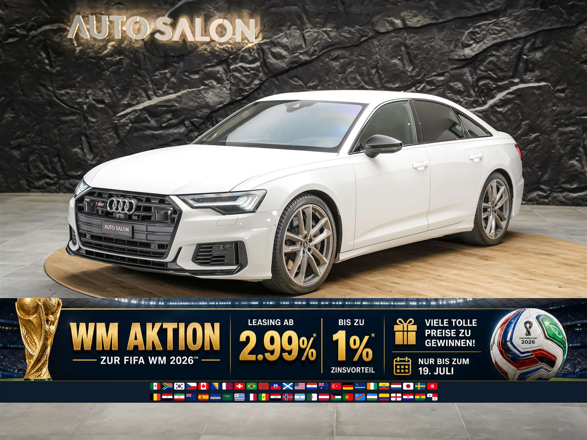 AUDI S6 Limousine 3.0 TDI quattro tiptronic *Head Up*Abstandsregler*Bang&Olufsen*