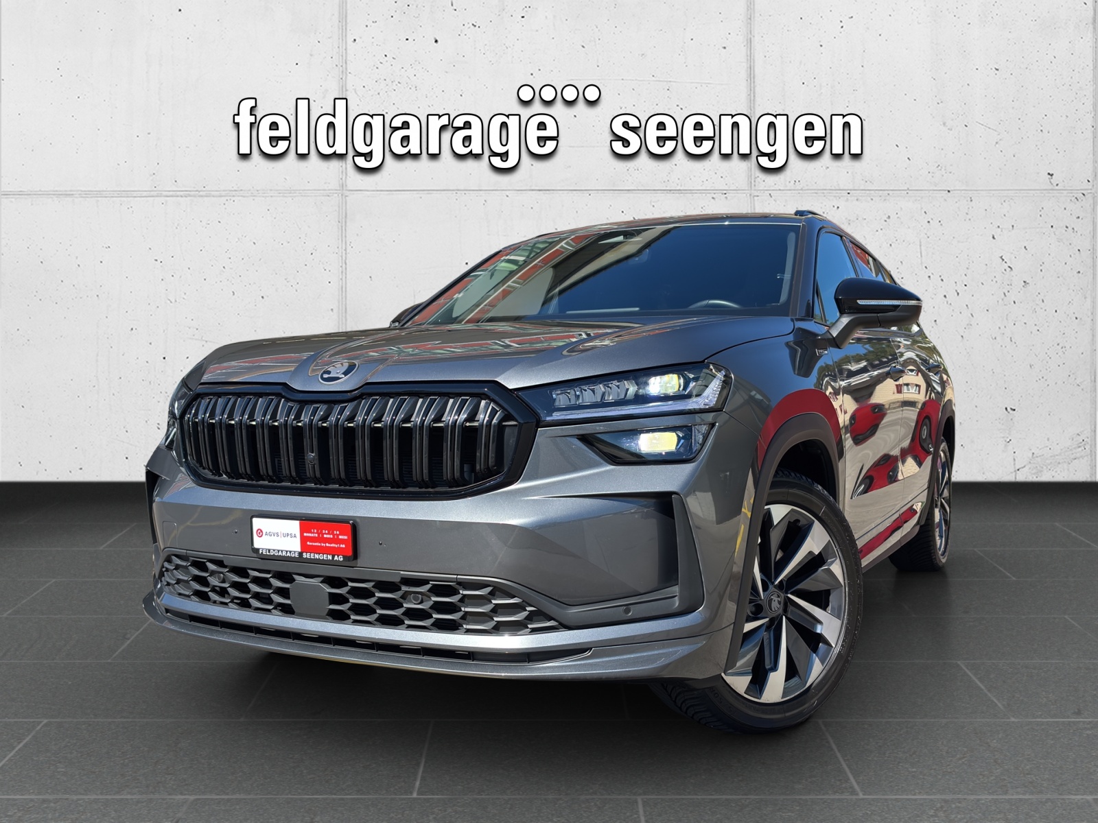 SKODA New New Kodiaq 2.0 TDI Sportline 4x4 7 Sitzer mit AHK & elektrisch einstellbare Vodresitze mit Memoryfunktion