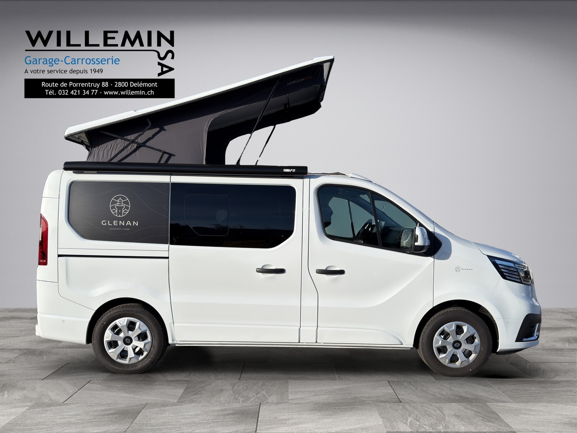 RENAULT Glénan HorizonVan 5 L1 5 places (Batterie Lithium & chauffage diesel)-image-1