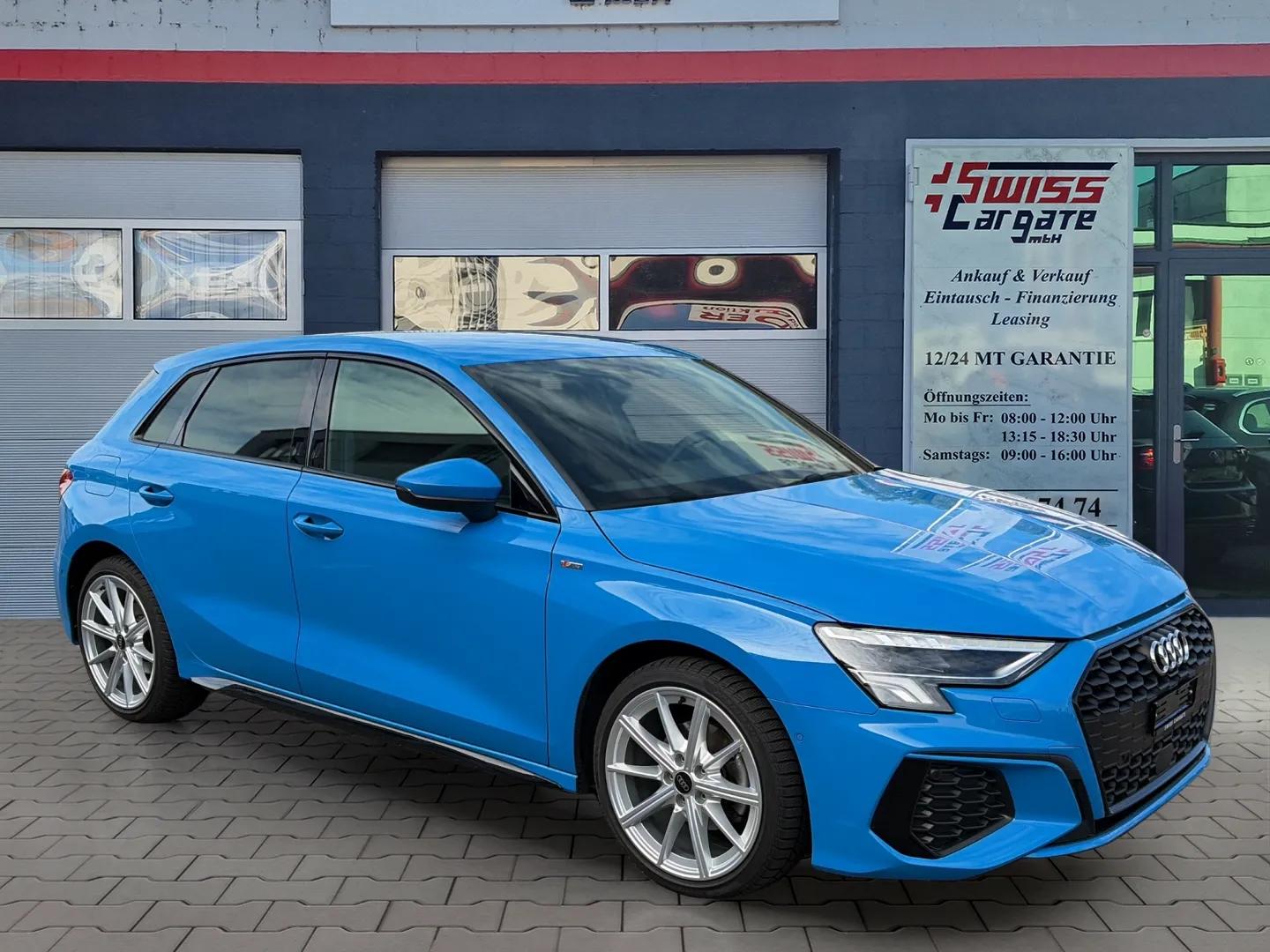 AUDI A3 Sportback 35 TFSI S line S-tronic mit 5J Werksgarantie oder 100000km-showroom-element-1
