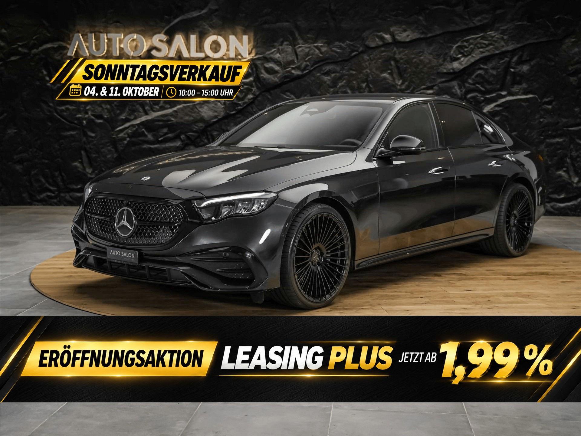 MERCEDES-BENZ E 200 AMG Line 9G-Tronic *21" Felgen*Werksgarantie*Lenkradheizung*Ambientebeleuchtung*-image-0
