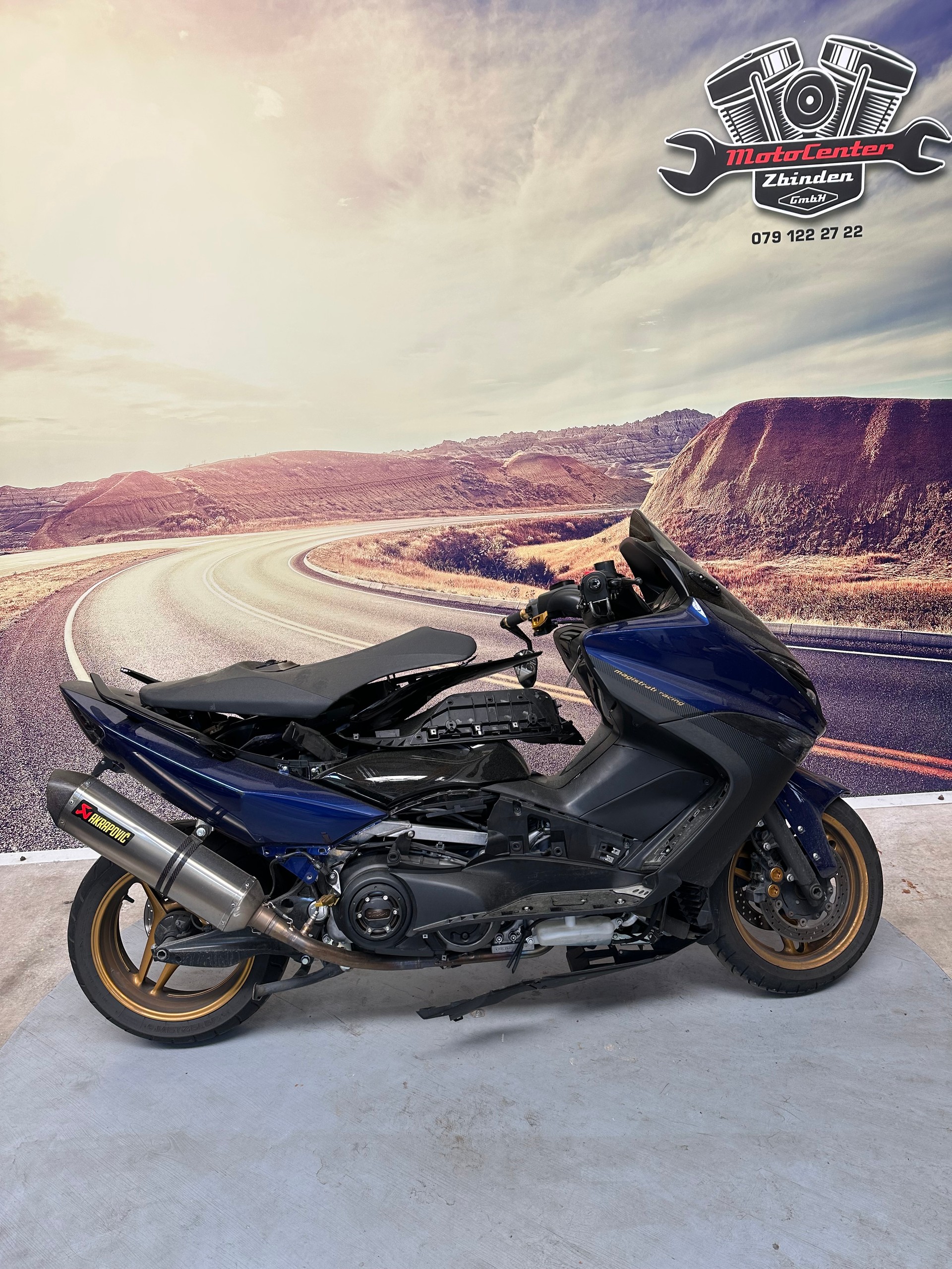 YAMAHA T-MAX XP 500 ABS Motor defekt Teile-image-5