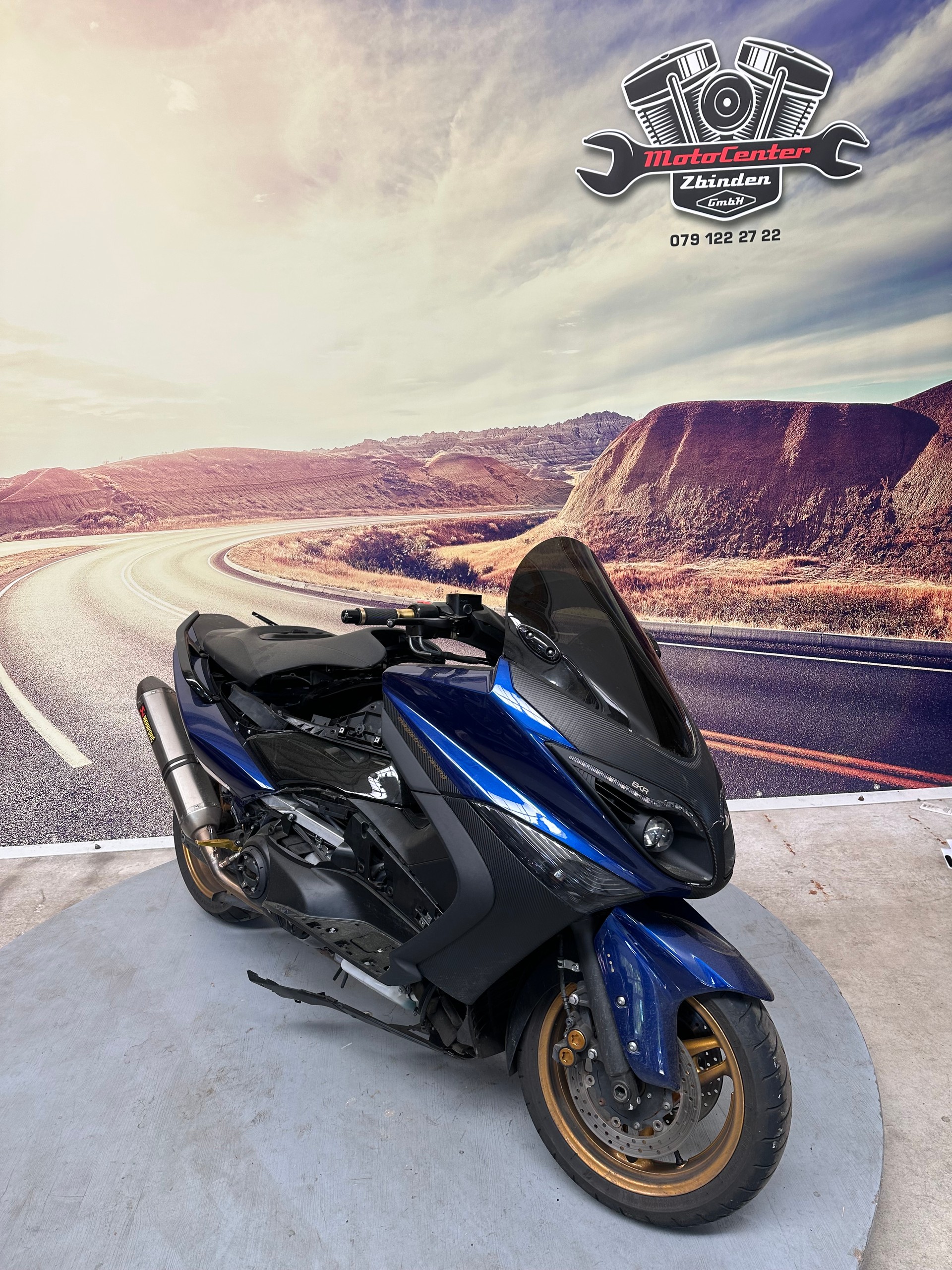 YAMAHA T-MAX XP 500 ABS Motor defekt Teile-image-1