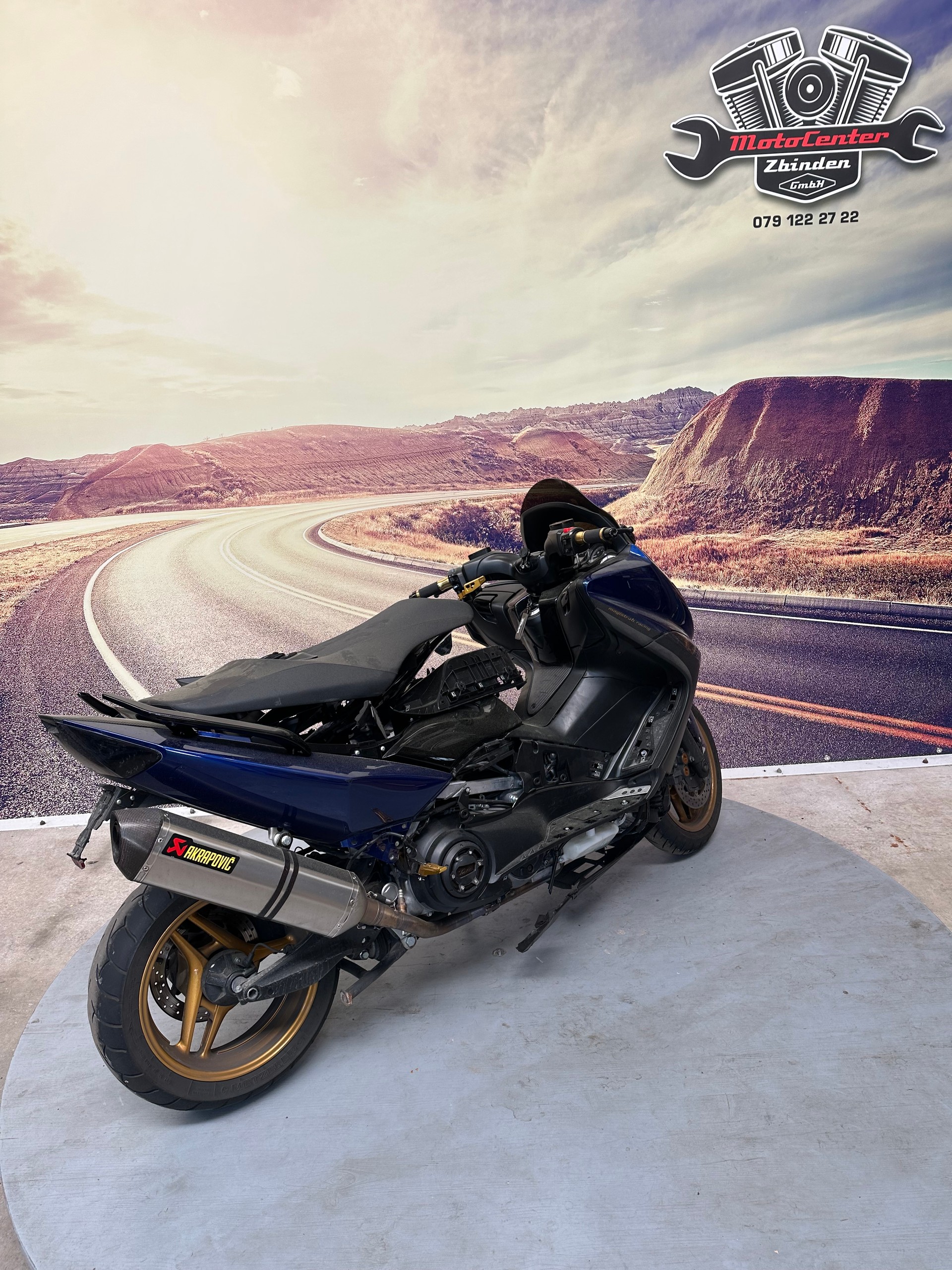 YAMAHA T-MAX XP 500 ABS Motor defekt Teile-image-6