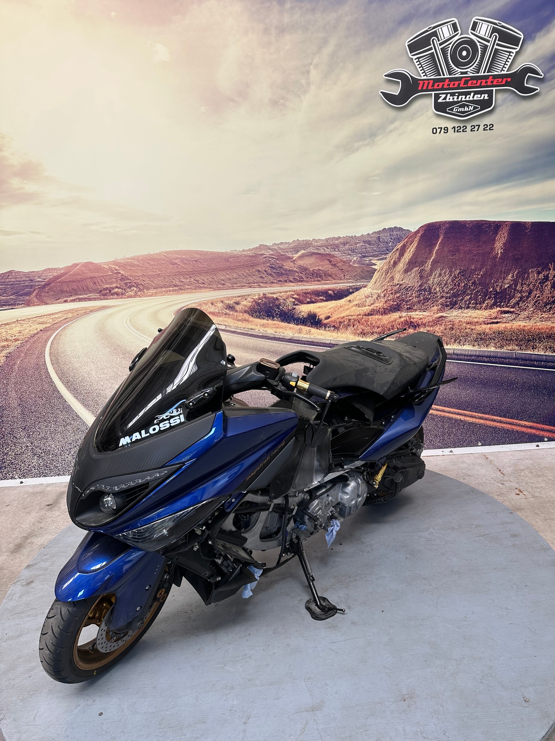 YAMAHA T-MAX XP 500 ABS Motor defekt Teile-image-2