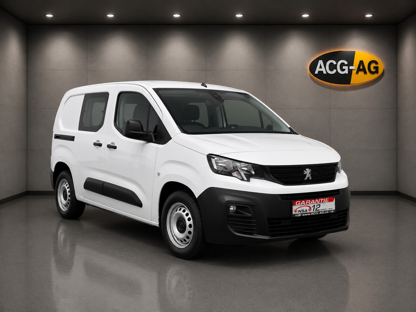 PEUGEOT Partner 1.5 Blue HDi s/s Asphalt Standard 1000kg ** 30 PS ** 3-Plätzer ** RF-Kamera ** Sortimo ** LTZ MFK 25.06.2025 **