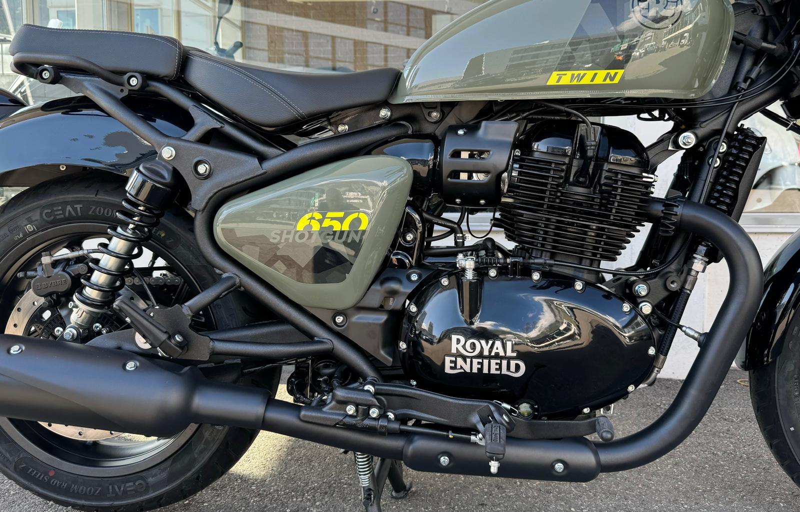 ROYAL ENFIELD SHOTGUN Drill Green-image-3