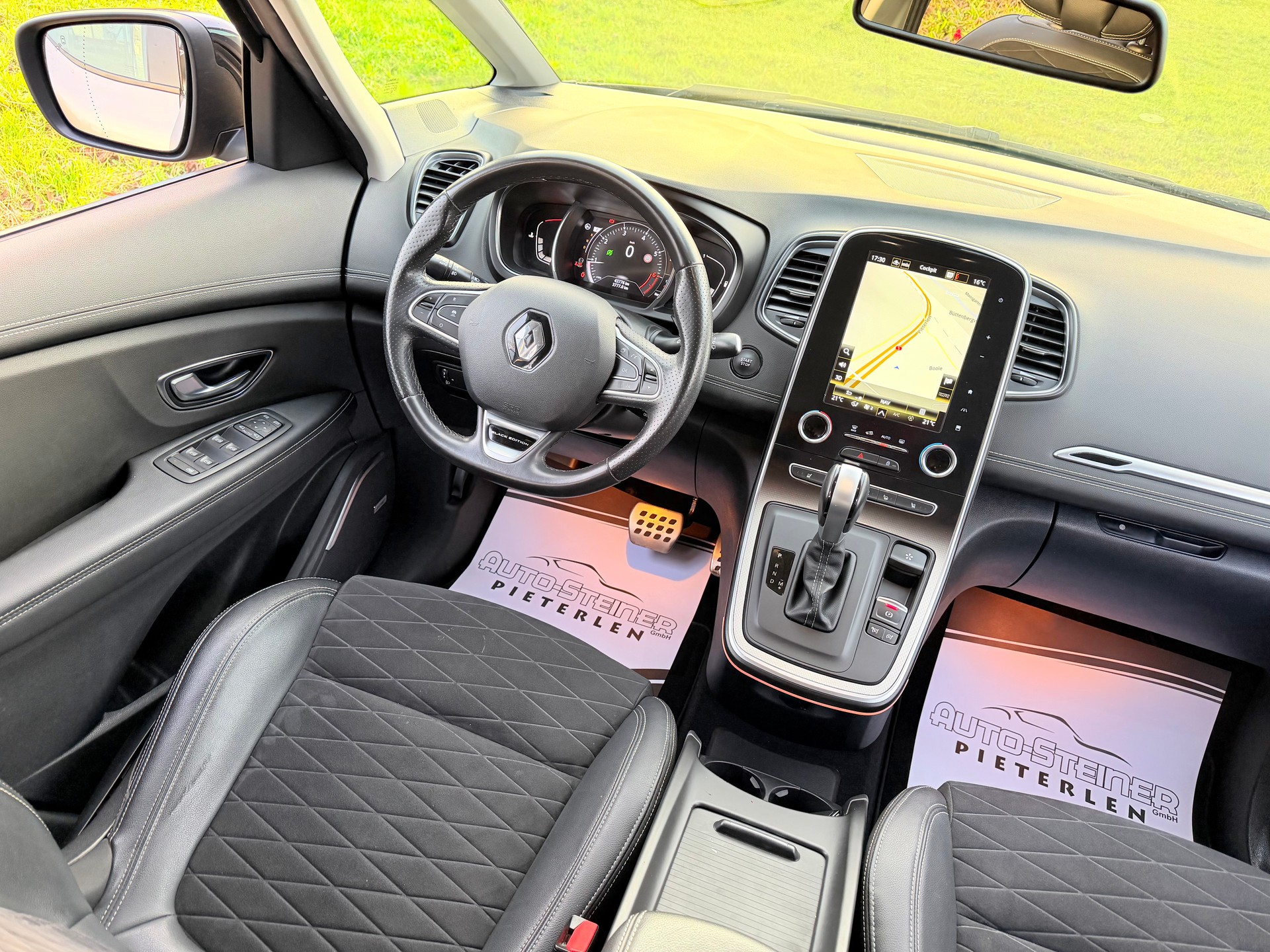 RENAULT GRAND SCENIC 1.3 16V "BLACK EDITION" EDC AUTOMAT MIT 7 SITZE. MIT 44`000 KM. AB MFK AB SERVICE. MIT LEDER. CHF 22`900.--image-4
