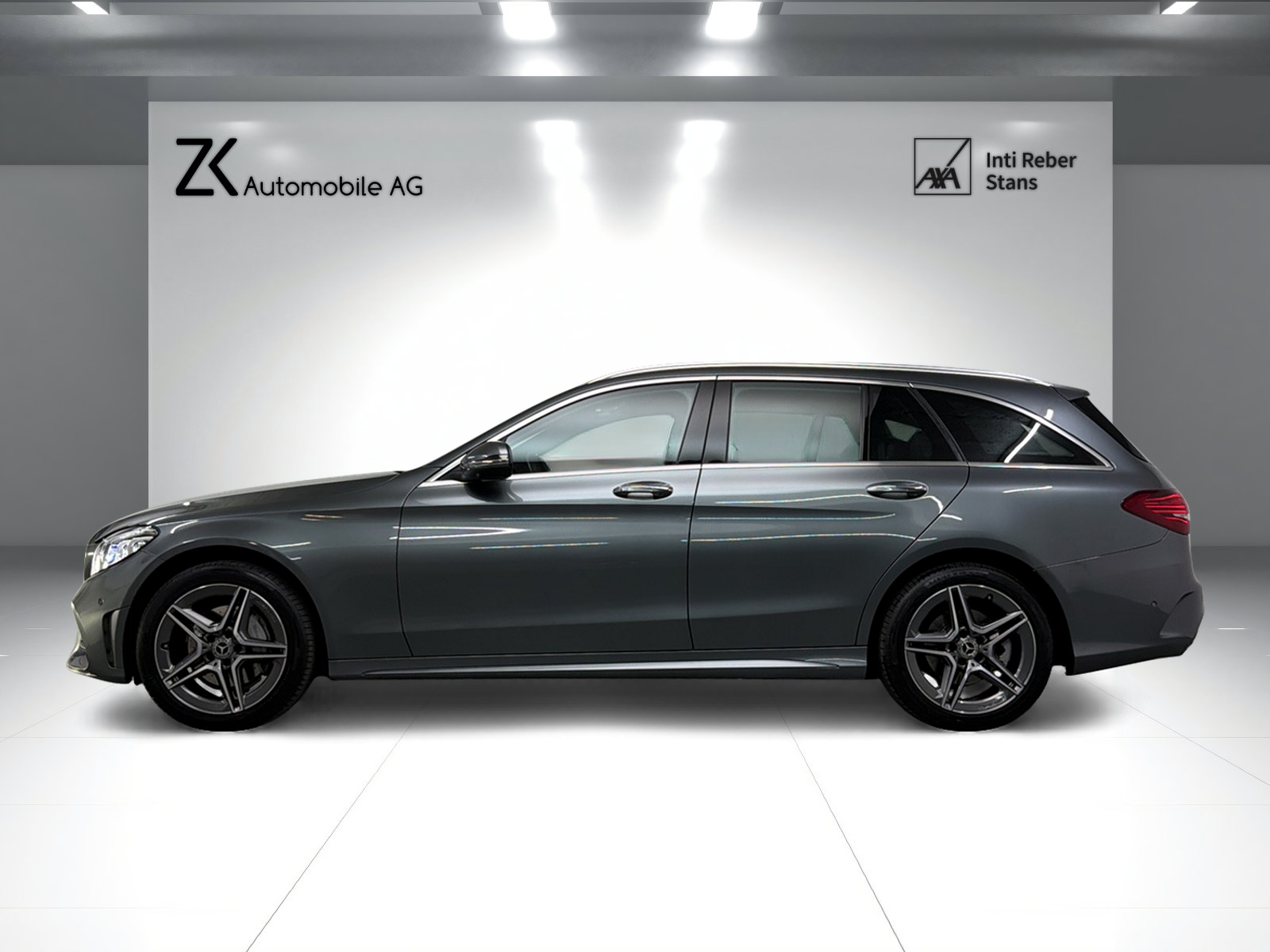 MERCEDES-BENZ C 200 Swiss Star AMG Line 4M Selenitgrau 9G-Tronic / 360° Kamera / Panoramadach / Leder / Keyless Go /-showroom-element-2