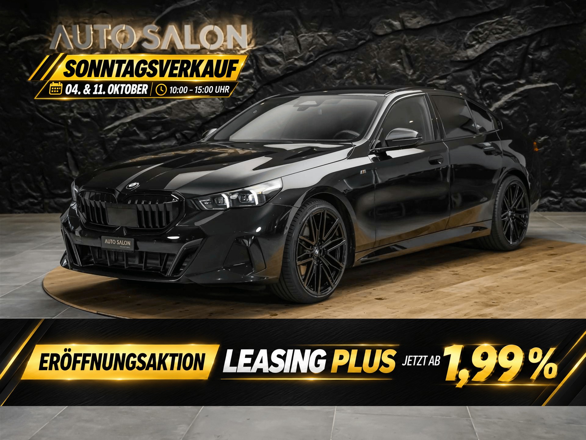 BMW 520i M Sport Steptronic *ALL BLACK*21" Felgen*Werksgarantie*