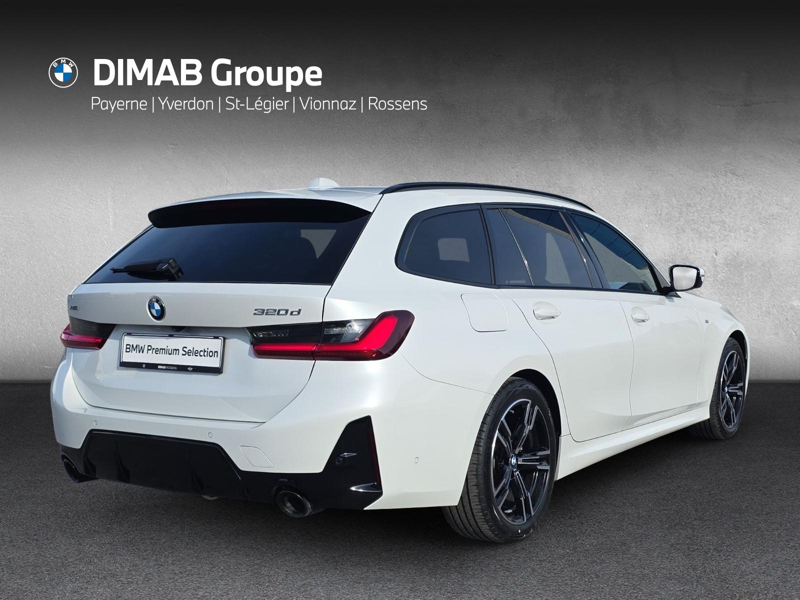 BMW 320d Touring xDrive G21 (CH) AHK ** Action de Leasing à 1.9% **-image-4