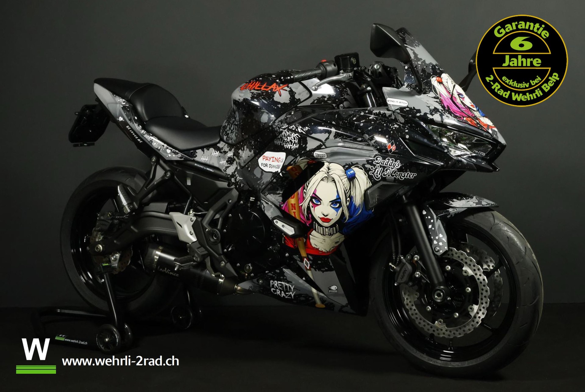 KAWASAKI Ninja 650 (50/35 KW) *Harley Quinn* Level 3-image-0