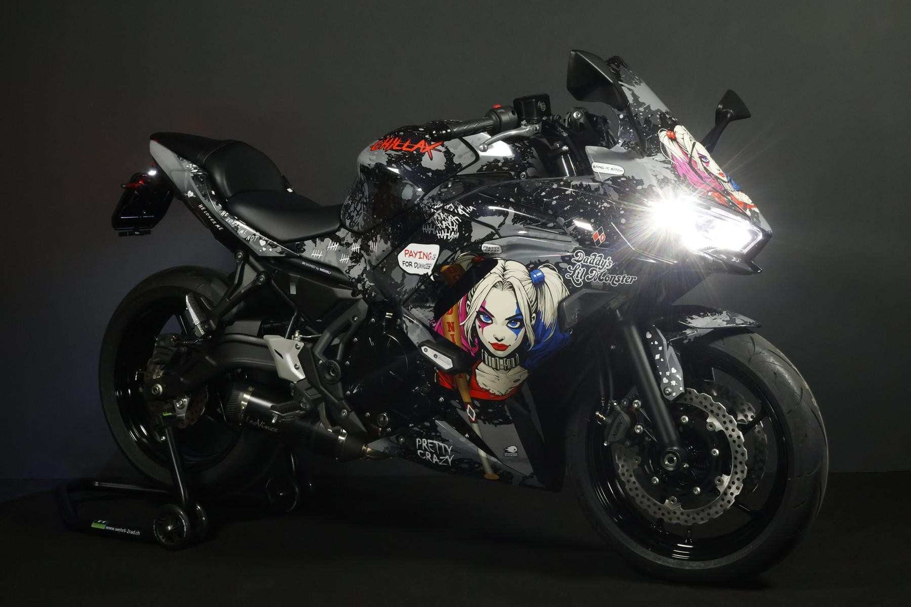 KAWASAKI Ninja 650 (50/35 KW) *Harley Quinn* Level 3-image-1