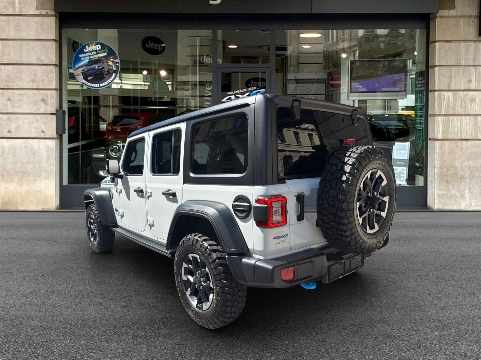 JEEP Wrangler 2.0 PHEV Unlimited Rubicon DT Automatic-image-4