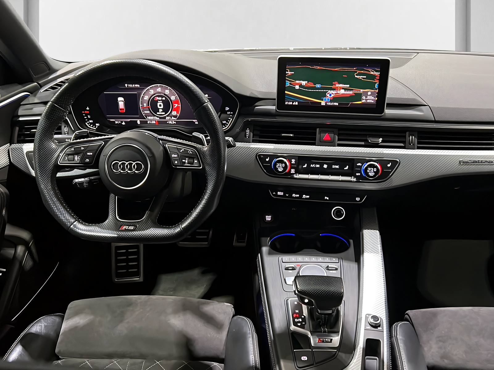 AUDI RS4 Avant 2.9 TFSI qu**Optikpaket,S-Sportsitze,Matrix LED,CH Auslieferung,Frisch ab MFK**-image-6