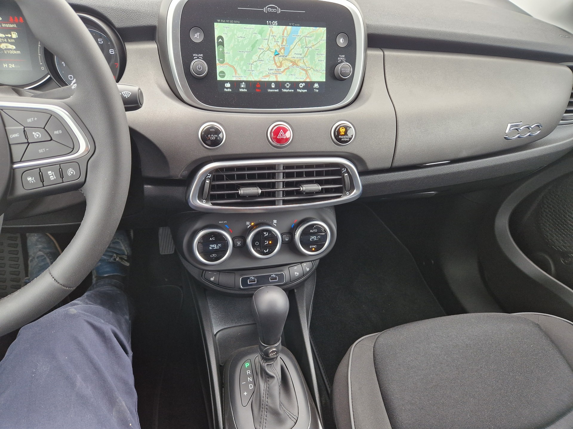 FIAT 500X 1.5 Hybrid Neuve automatique DCT-image-11