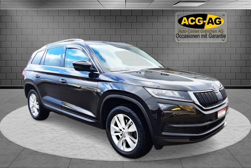 SKODA Kodiaq 2.0 TDI CR Style 4x4 DSG ** 7-Plätzer ** Teil-Leder ** Gr-Navi ** RF-Kamera ** Totwinkel-Assist ** LTZ MFK 12.03.2025 **