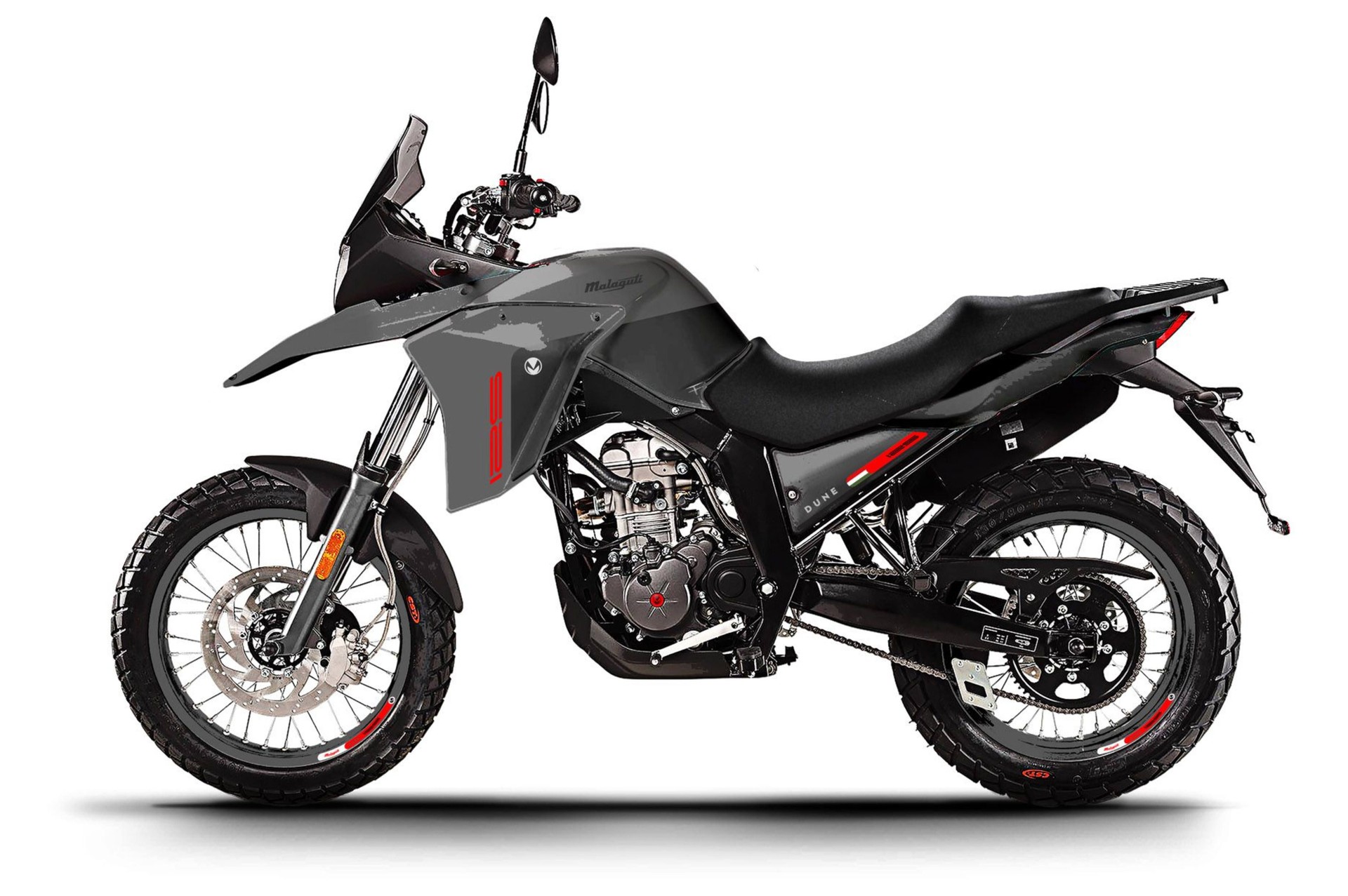 MALAGUTI DUNE 125 - TOP CASE + LIEFERUNG GRATIS-image-1