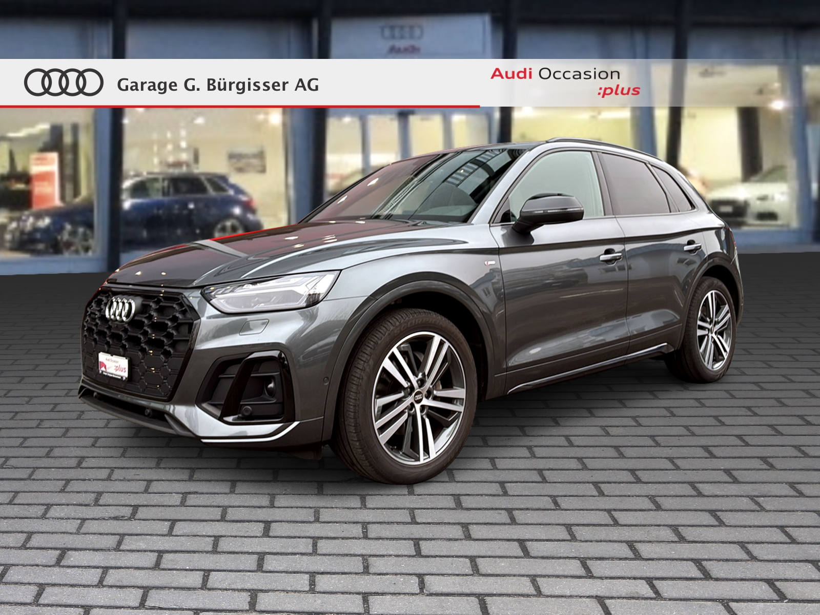 AUDI Q5 40 TDI Black Edition quattro S-tronic Daytonagrau Perleffekt