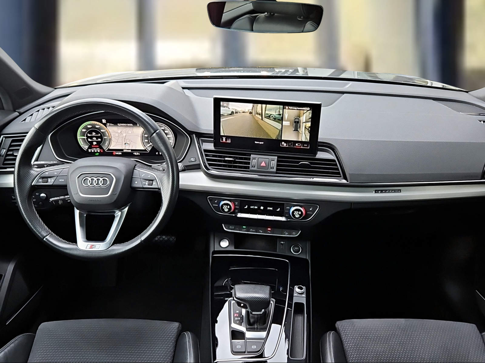 AUDI Q5 40 TDI Black Edition quattro S-tronic Daytonagrau Perleffekt-image-6