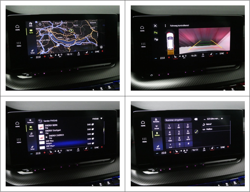 SKODA Octavia Combi 2.0 TSI DSG RS- Panorama - Leder/Alcantara - Sportsitze - Canton - AHK - Kamera - 245 PS-image-12