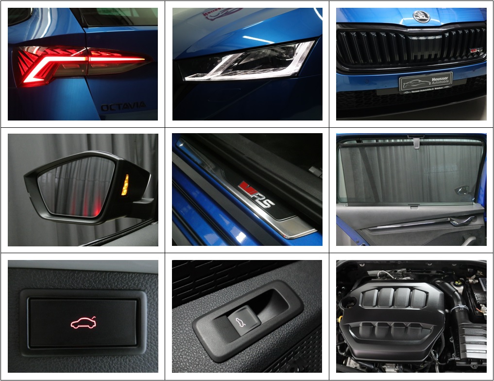 SKODA Octavia Combi 2.0 TSI DSG RS- Panorama - Leder/Alcantara - Sportsitze - Canton - AHK - Kamera - 245 PS-image-18