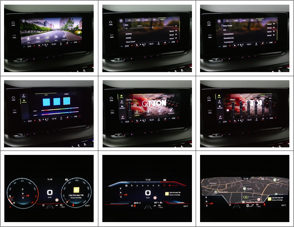 SKODA Octavia Combi 2.0 TSI DSG RS- Panorama - Leder/Alcantara - Sportsitze - Canton - AHK - Kamera - 245 PS-image-13