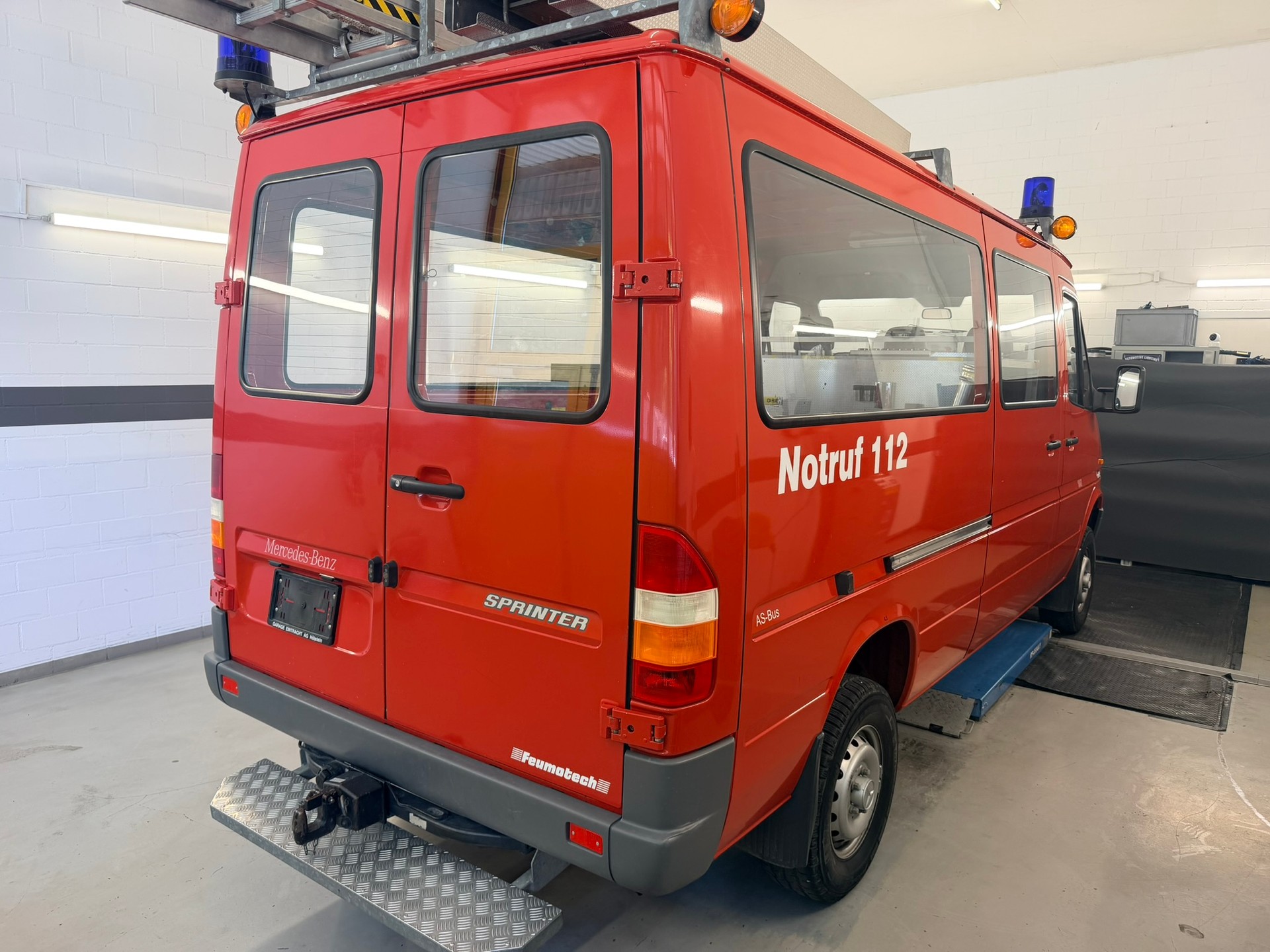 MERCEDES-BENZ Sprinter 312 D 4X4 SPERRDIFF FEUERWEHR-showroom-element-3
