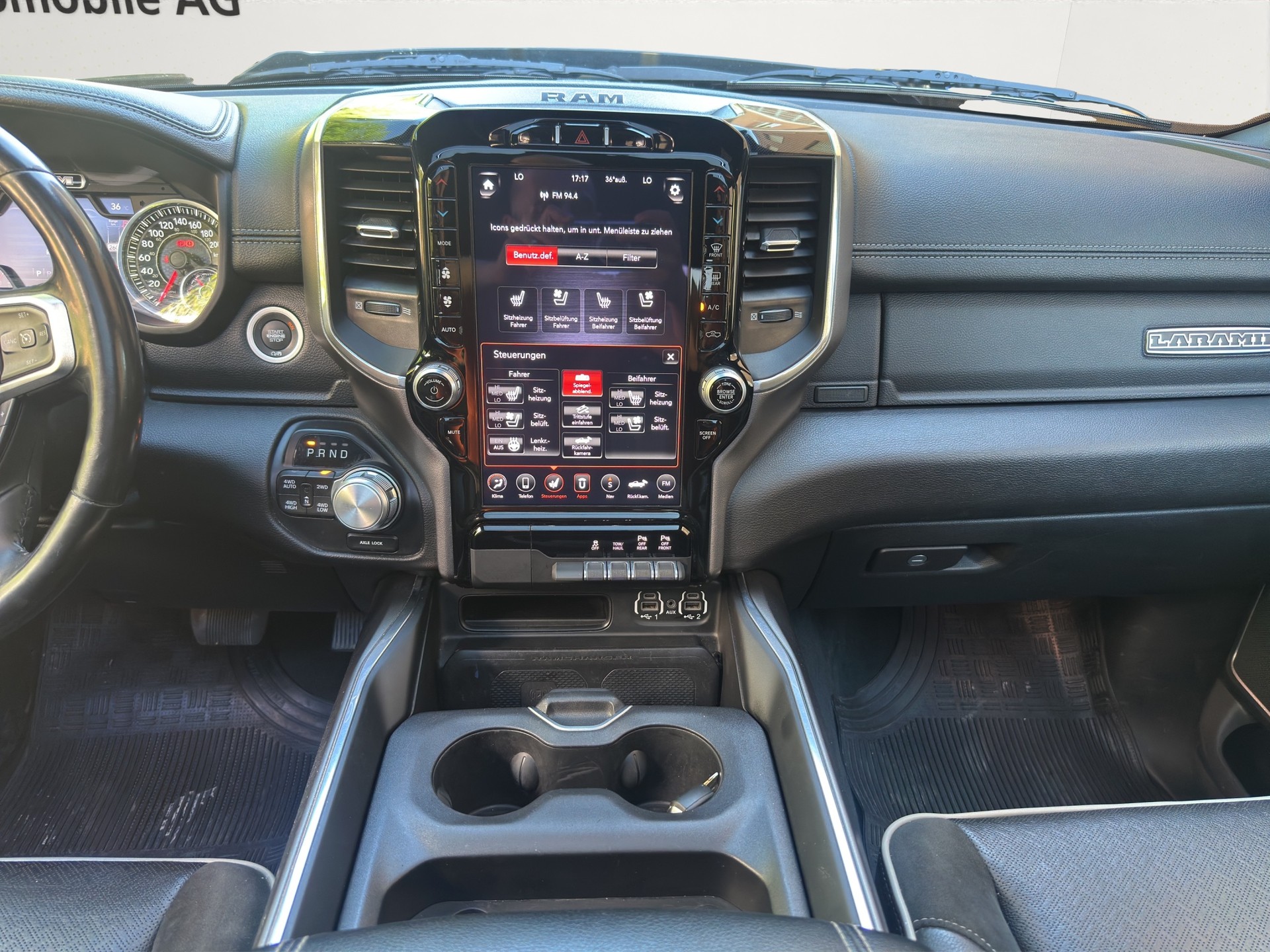 DODGE 1500 Laramie PXJ Black Pack FACELIFT Grosser Display! 5.7, V8-image-18