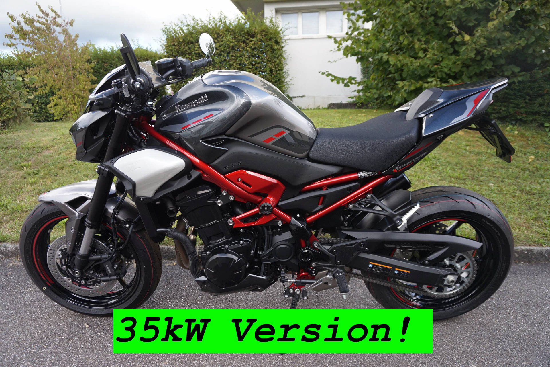 KAWASAKI Z 900 ABS (A2) (35kW) Leovince LV Corsa S Full Black Edition Auspuff-image-0