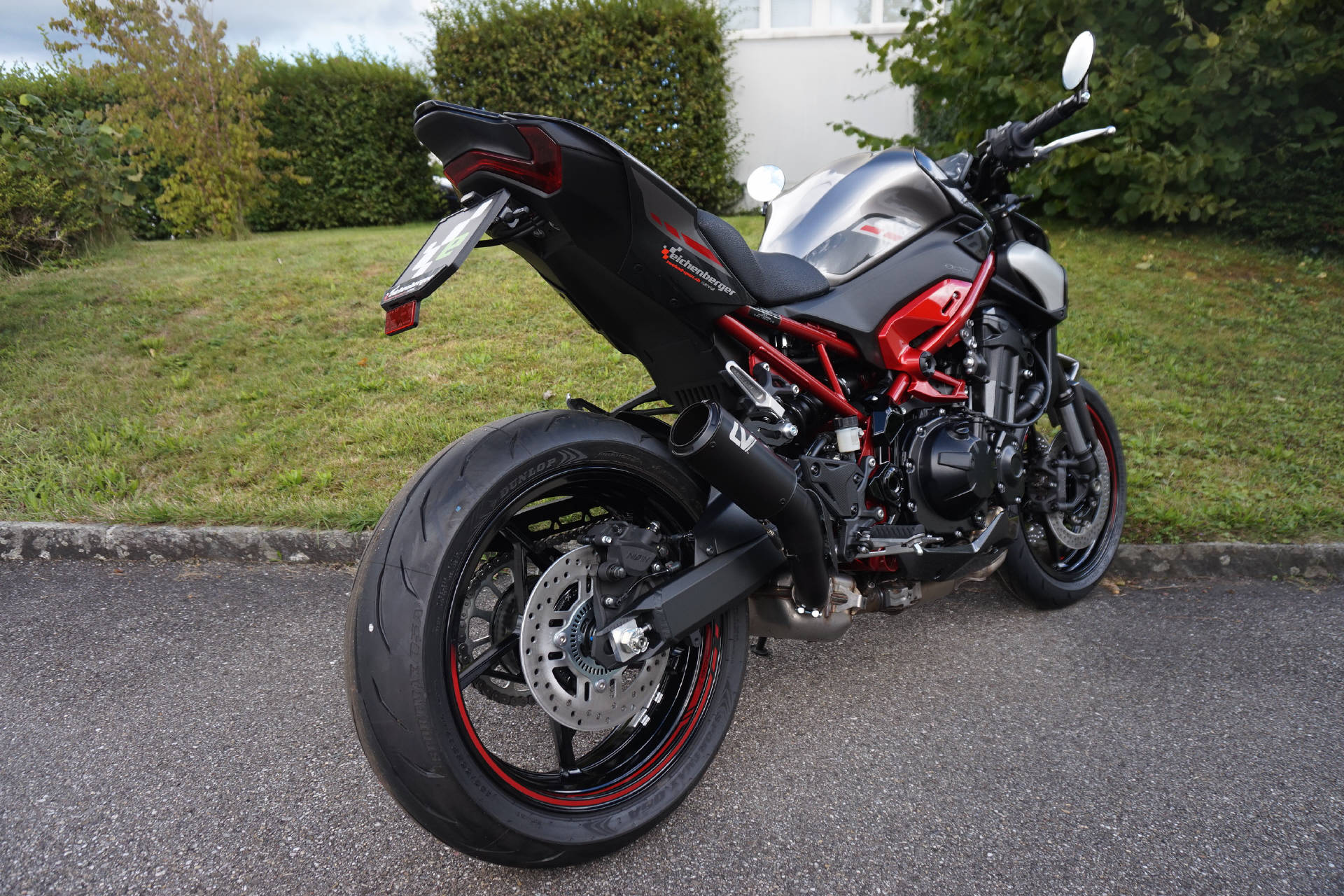 KAWASAKI Z 900 ABS (A2) (35kW) Leovince LV Corsa S Full Black Edition Auspuff-image-3